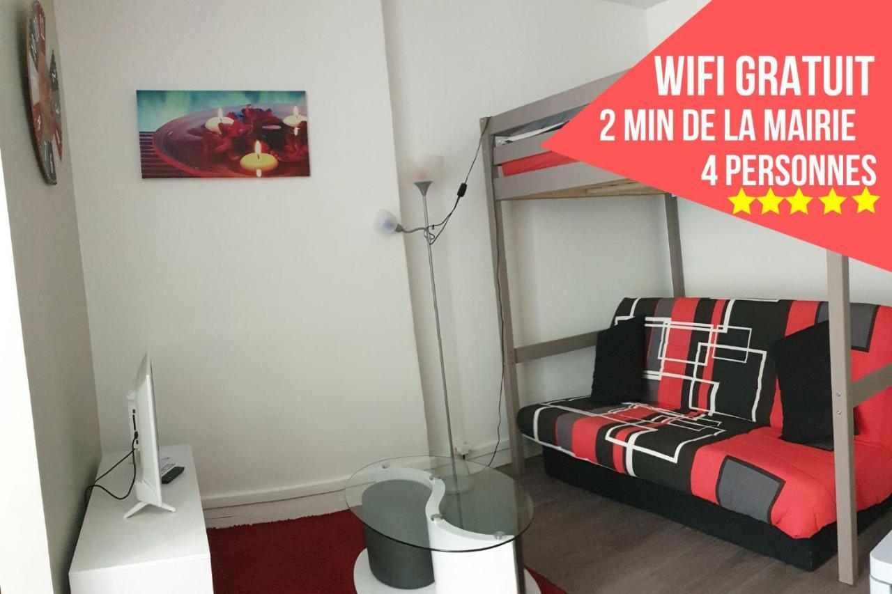 Chambres Poitiers Centre Ville - Salle De Bain, Refrigerateur, Tv Et Machine A Cafe Privatifs - Cuisine Commune - Terrasse - Hotel De Ville A 200M Luaran gambar